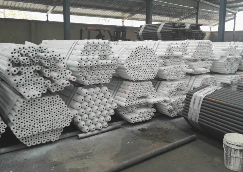 双辽网架成品待发