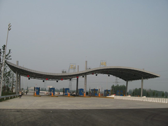 双辽收费站网架工程