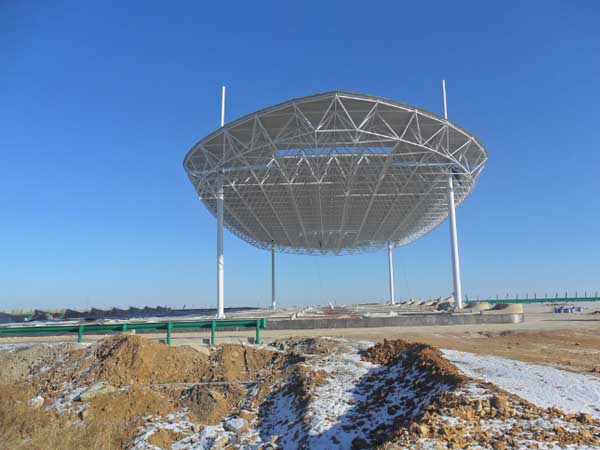 双辽加油站网架工程